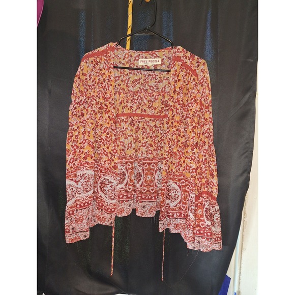 Free People Other - Free People Lorraine tiered kimono top